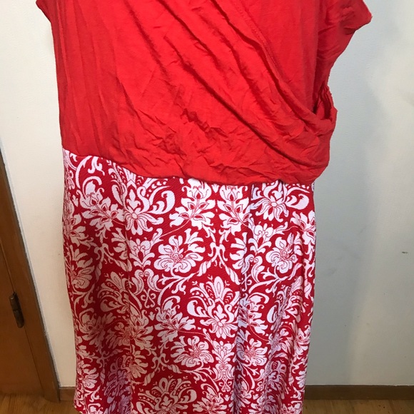 Gilli/ModCloth red sleeveless dress, size 3X - Picture 2 of 7